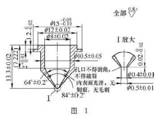 【兆恒機(jī)械】不銹鋼取樣錐微孔加工工藝